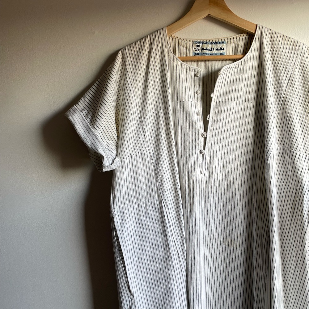 100% cotton Egyptian made maxi dress